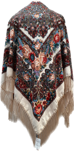 XXL - chusta, ludowa, apaszka, góralska, zakopiańska, folk etno, cleo, Slavic headscarf, Russian headcarf, русский платок, украинский платок, Українська хустка, Polish regional scarves,Polnische regionale Schals, 