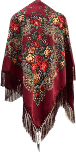 XXL - chusta, ludowa, apaszka, góralska, zakopiańska, folk etno, cleo, Slavic headscarf, Russian headcarf, русский платок, украинский платок, Українська хустка, Polish regional scarves,Polnische regionale Schals, 