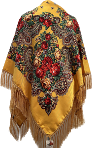 XXL - chusta, ludowa, apaszka, góralska, zakopiańska, folk etno, cleo, Slavic headscarf, Russian headcarf, русский платок, украинский платок, Українська хустка, Polish regional scarves,Polnische regionale Schals, 