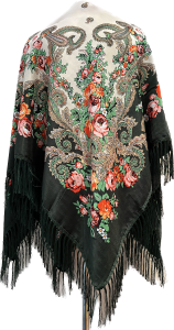 XXL - chusta, ludowa, apaszka, góralska, zakopiańska, folk etno, cleo, Slavic headscarf, Russian headcarf, русский платок, украинский платок, Українська хустка, Polish regional scarves,Polnische regionale Schals,   