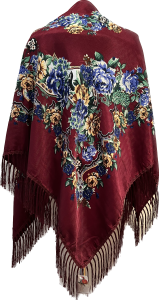 XXL - chusta, ludowa, apaszka, góralska, zakopiańska, folk etno, cleo, Slavic headscarf, Russian headcarf, русский платок, украинский платок, Українська хустка, Polish regional scarves,Polnische regionale Schals,    