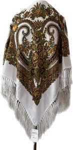 XL - chusta, ludowa, apaszka, góralska, zakopiańska, folk etno, cleo, Slavic headscarf, Russian headcarf, русский платок, украинский платок, Українська хустка, Polish regional scarves,Polnische regionale Schals,