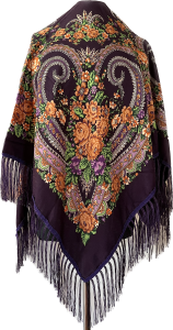 XL - chusta, ludowa, apaszka, góralska, zakopiańska, folk etno, cleo, Slavic headscarf, Russian headcarf, русский платок, украинский платок, Українська хустка, Polish regional scarves,Polnische regionale Schals,            