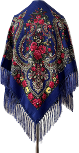 XL - chusta, ludowa, apaszka, góralska, zakopiańska, folk etno, cleo, Slavic headscarf, Russian headcarf, русский платок, украинский платок, Українська хустка, Polish regional scarves,Polnische regionale Schals, 