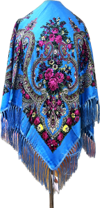 XL - chusta, ludowa, apaszka, góralska, zakopiańska, folk etno, cleo, Slavic headscarf, Russian headcarf, русский платок, украинский платок, Українська хустка, Polish regional scarves,Polnische regionale Schals,