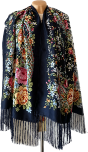 SZAL LUDOWY, apaszka, góralska, zakopiańska, folk etno, cleo, Polish regional scarves,Polnische regionale Schals,Russian headcarf, русский платок, украинский платок, Українська хустка   