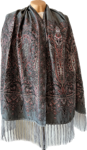 SZAL LUDOWY, apaszka, góralska, zakopiańska, folk etno, cleo, Polish regional scarves,Polnische regionale Schals,Russian headcarf, русский платок, украинский платок, Українська хустка 