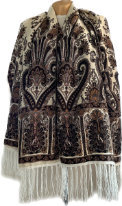 SZAL LUDOWY, apaszka, góralska, zakopiańska, folk etno, cleo, Polish regional scarves,Polnische regionale Schals,Russian headcarf, русский платок, украинский платок, Українська хустка   