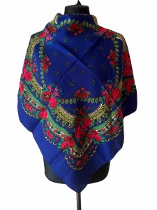 UKR70- chusta,apaszka, góralska, zakopiańska, folk etno, cleo, Slavic headscarf, Russian headcarf, русский платок, украинский платок, Українська хустка, Polish regional scarves,Polnische regionale Schals,  
