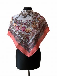 UKR70- chusta,apaszka, góralska, zakopiańska, folk etno, cleo, Slavic headscarf, Russian headcarf, русский платок, украинский платок, Українська хустка, Polish regional scarves,Polnische regionale Schals 