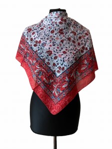 UKR70- chusta,apaszka, góralska, zakopiańska, folk etno, cleo, Slavic headscarf, Russian headcarf, русский платок, украинский платок, Українська хустка, Polish regional scarves,Polnische regionale Schals  