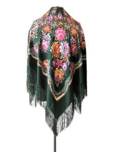 XL - chusta, ludowa, apaszka, góralska, zakopiańska, folk etno, cleo, Slavic headscarf, Russian headcarf, русский платок, украинский платок, Українська хустка, Polish regional scarves,Polnische regionale Schals,