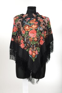 XL - chusta, ludowa, apaszka, góralska, zakopiańska, folk etno, cleo, Slavic headscarf, Russian headcarf, русский платок, украинский платок, Українська хустка, Polish regional scarves,Polnische regionale Schals,