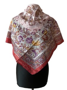 UKR70- chusta,apaszka, góralska, zakopiańska, folk etno, cleo, Slavic headscarf, Russian headcarf, русский платок, украинский платок, Українська хустка, Polish regional scarves,Polnische regionale Schals 