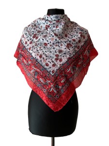 UKR70- chusta,apaszka, góralska, zakopiańska, folk etno, cleo, Slavic headscarf, Russian headcarf, русский платок, украинский платок, Українська хустка, Polish regional scarves,Polnische regionale Schals  