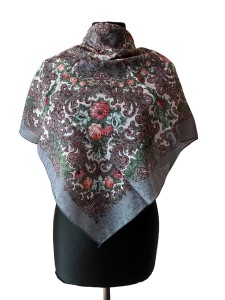 UKR70- chusta,apaszka, góralska, zakopiańska, folk etno, cleo, Slavic headscarf, Russian headcarf, русский платок, украинский платок, Українська хустка, Polish regional scarves,Polnische regionale Schals  