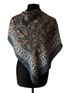 UKR70- chusta,apaszka, góralska, zakopiańska, folk etno, cleo, Slavic headscarf, Russian headcarf, русский платок, украинский платок, Українська хустка, Polish regional scarves,Polnische regionale Schals  