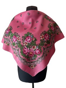 UKR70- chusta,apaszka, góralska, zakopiańska, folk etno, cleo, Slavic headscarf, Russian headcarf, русский платок, украинский платок, Українська хустка, Polish regional scarves,Polnische regionale Schals 