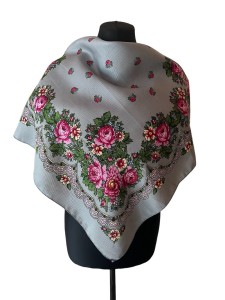 UKR70- chusta,apaszka, góralska, zakopiańska, folk etno, cleo, Slavic headscarf, Russian headcarf, русский платок, украинский платок, Українська хустка, Polish regional scarves,Polnische regionale Schals   