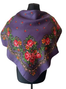 UKR70- chusta,apaszka, góralska, zakopiańska, folk etno, cleo, Slavic headscarf, Russian headcarf, русский платок, украинский платок, Українська хустка, Polish regional scarves,Polnische regionale Schals   