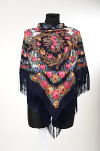 XL - chusta, ludowa, apaszka, góralska, zakopiańska, folk etno, cleo, Slavic headscarf, Russian headcarf, русский платок, украинский платок, Українська хустка, Polish regional scarves,Polnische regionale Schals,