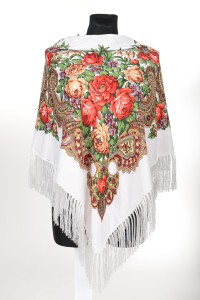 XL - chusta, ludowa, apaszka, góralska, zakopiańska, folk etno, cleo, Slavic headscarf, Russian headcarf, русский платок, украинский платок, Українська хустка, Polish regional scarves,Polnische regionale Schals,