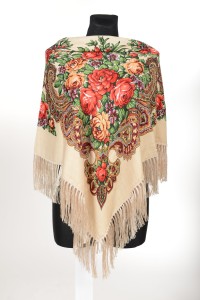 XL - chusta, ludowa, apaszka, góralska, zakopiańska, folk etno, cleo, Slavic headscarf, Russian headcarf, русский платок, украинский платок, Українська хустка, Polish regional scarves,Polnische regionale Schals,