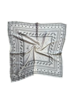 CHUSTKA CIENKA SATYNOWA MAŁA , APASZKA  