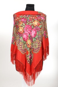 XL - chusta, ludowa, apaszka, góralska, zakopiańska, folk etno, cleo, Slavic headscarf, Russian headcarf, русский платок, украинский платок, Українська хустка, Polish regional scarves,Polnische regionale Schals,