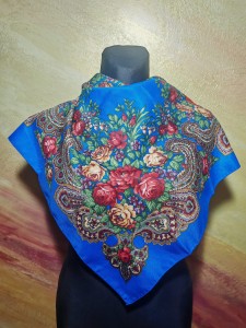 UKR70- chusta,apaszka, góralska, zakopiańska, folk etno, cllisheo, Slavic headscarf, Russian headcarf, русский платок, украинский платок, Українська хустка, Po regional scarves,Polnische regionale Schals