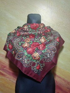 UKR70- chusta,apaszka, góralska, zakopiańska, folk etno, cllisheo, Slavic headscarf, Russian headcarf, русский платок, украинский платок, Українська хустка, Po regional scarves,Polnische regionale Schals