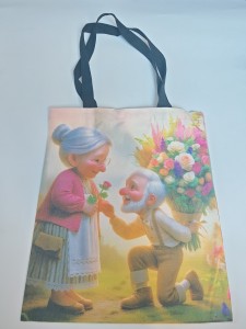 Piękna duża torba na zakupy 
