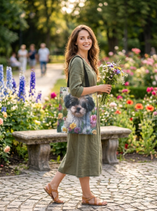 Piękna duża torba na zakupy 