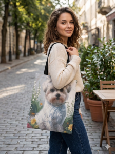 Piękna duża torba na zakupy