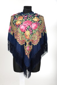 XL - chusta, ludowa, apaszka, góralska, zakopiańska, folk etno, cleo, Slavic headscarf, Russian headcarf, русский платок, украинский платок, Українська хустка, Polish regional scarves,Polnische regionale Schals,
