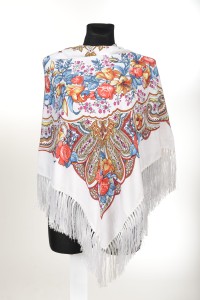 XL - chusta, ludowa, apaszka, góralska, zakopiańska, folk etno, cleo, Slavic headscarf, Russian headcarf, русский платок, украинский платок, Українська хустка, Polish regional scarves,Polnische regionale Schals,