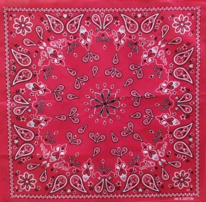 BANDANA BANDANAS BANDAMKA BANDANKA PAISLEY CHUSTA APASZKA SZAL SZALIK CHUSTA - WAKACJE, OBÓZ, PAINTBALL, SURVIVAL, ZIELONA SZKOŁA