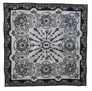 BANDANA BANDANAS BANDAMKA BANDANKA PAISLEY CHUSTA APASZKA SZAL SZALIK CHUSTA - WAKACJE, OBÓZ, PAINTBALL, SURVIVAL, ZIELONA SZKOŁA