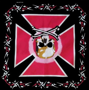 BANDANA BANDANAS BANDAMKA BANDANKA PAISLEY CHUSTA APASZKA SZAL SZALIK CHUSTA - WAKACJE, OBÓZ, PAINTBALL, SURVIVAL, ZIELONA SZKOŁA