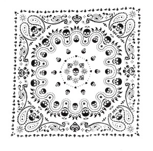 BANDANA BANDANAS BANDAMKA BANDANKA PAISLEY CHUSTA APASZKA SZAL SZALIK CHUSTA - WAKACJE, OBÓZ, PAINTBALL, SURVIVAL, ZIELONA SZKOŁA